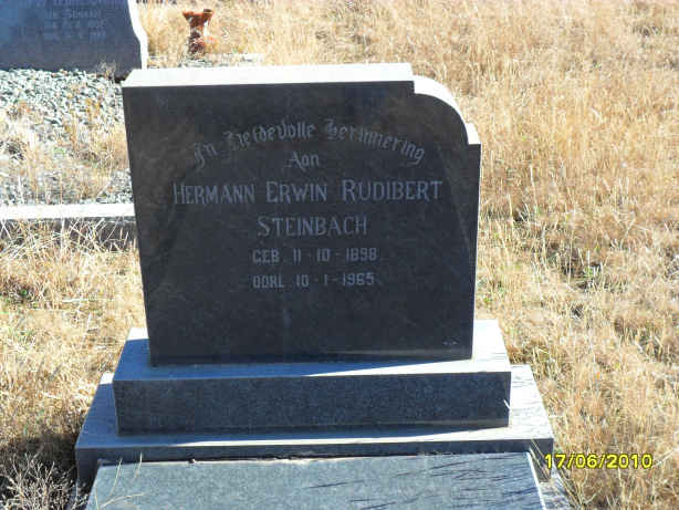 STEINBACH Hermann Erwin Rudibert 1898-1965