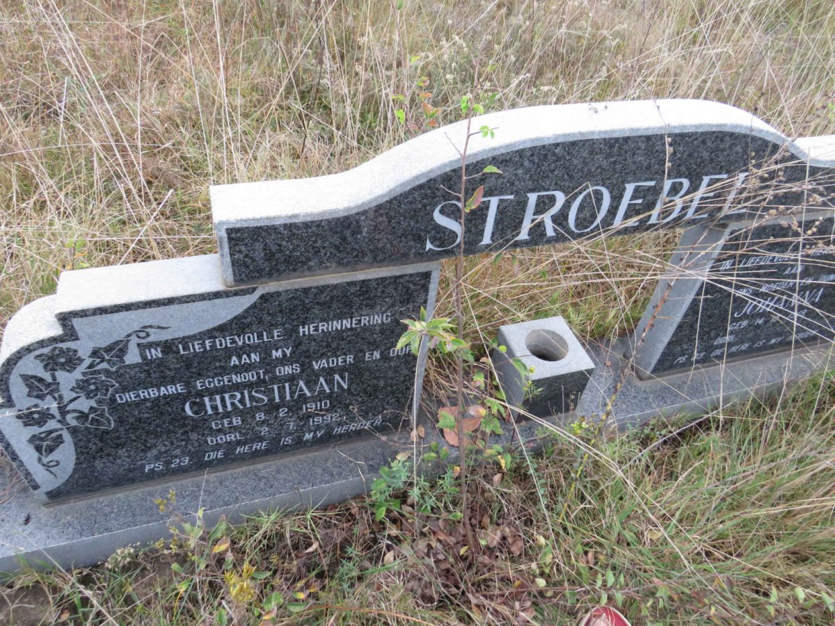 STROEBEL Christiaan 1910-1992 &amp; Johanna 1918- _1