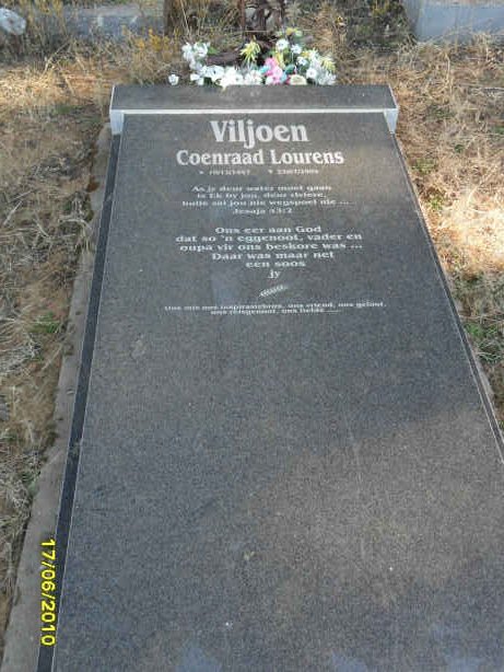 VILJOEN Coenraad Lourens 1882-1960