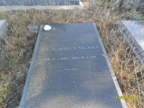 VILJOEN Jan Albertus 1894-1970
