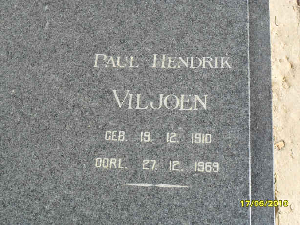 VILJOEN Paul Hendrik 1910-1969