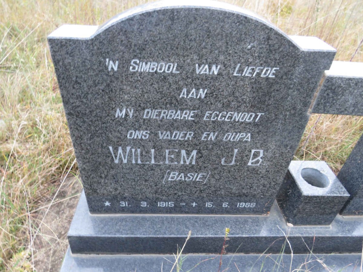 VOSLOO Willem J.B. 1915-1988 &amp; Elizabeth C. TERBLANCHE 1918-1985 _2
