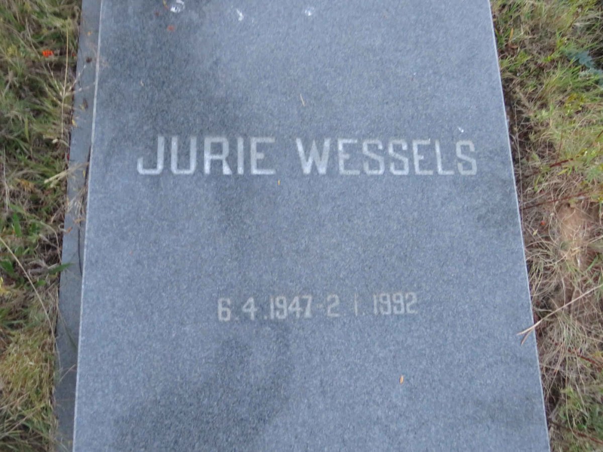 WESSELS Jurie 1947-1992