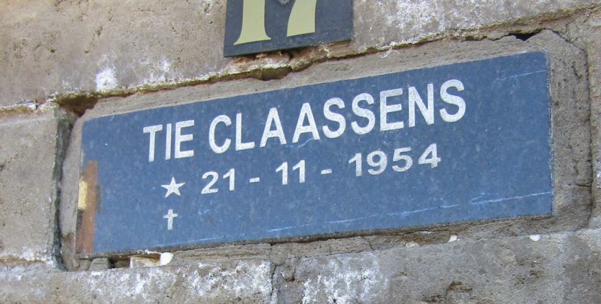 CLAASSENS Tie 1954-