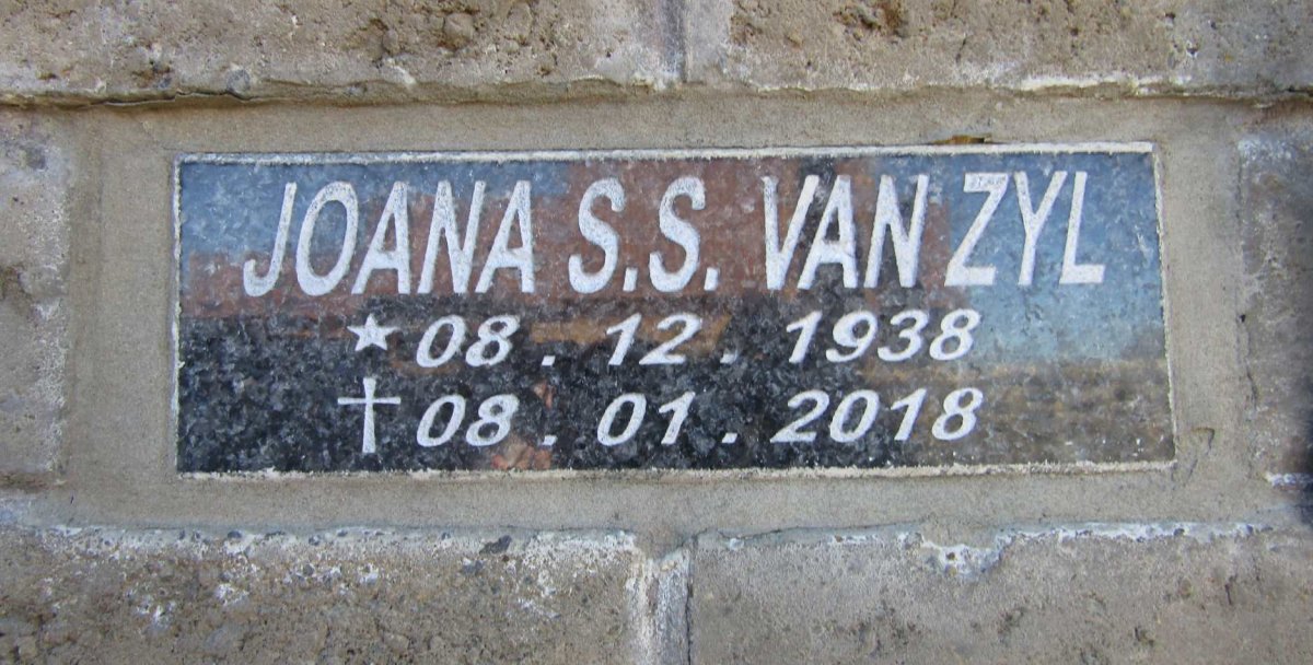 ZYL Joana S.S., van 1938-2018