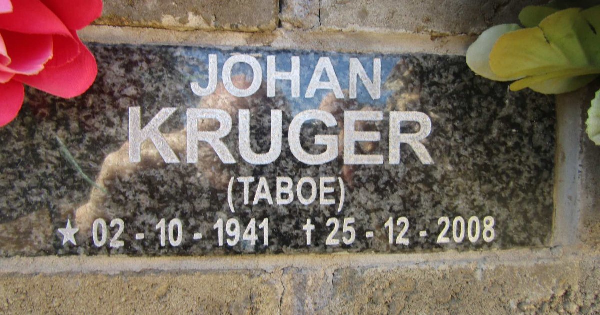 KRUGER Johan 1941-2008
