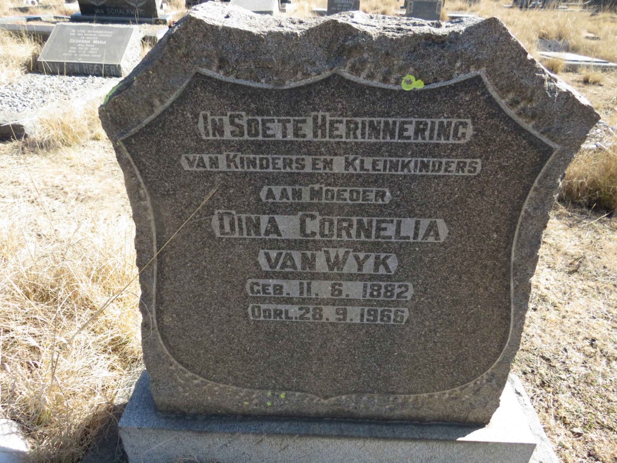 WYK Dina Cornelia, van 1882-1966