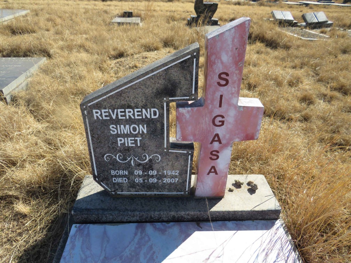 SIGASA Simon Piet 1942-2007