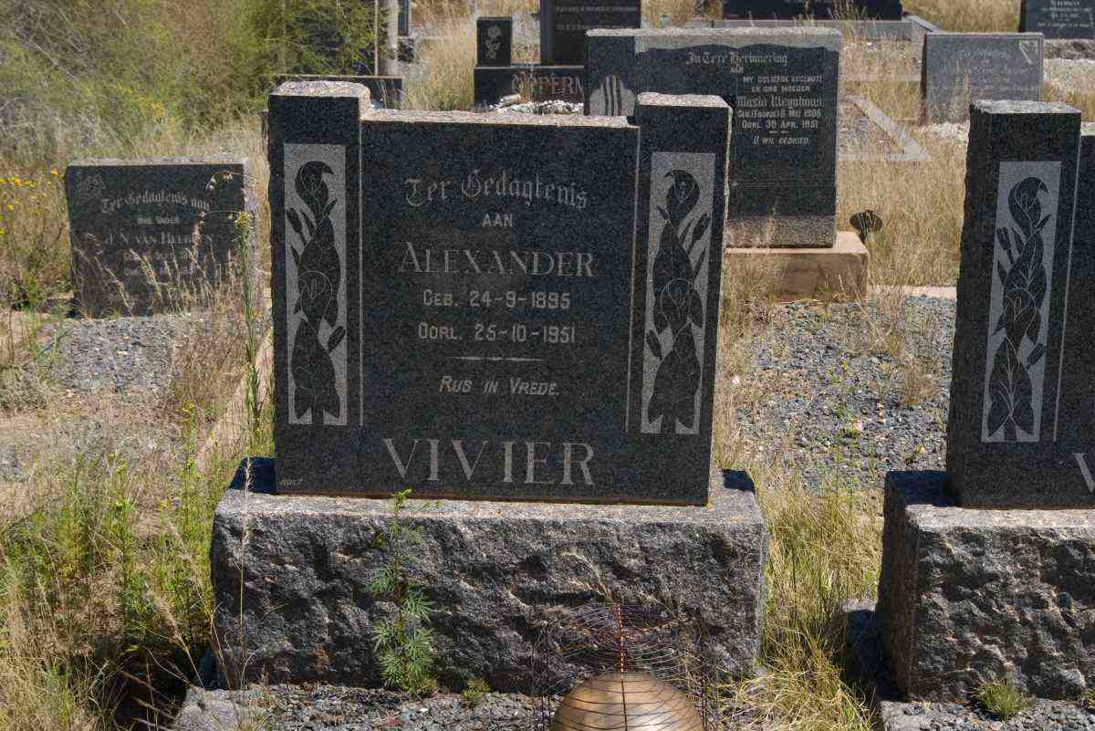VIVIER Alexander 1895-1951