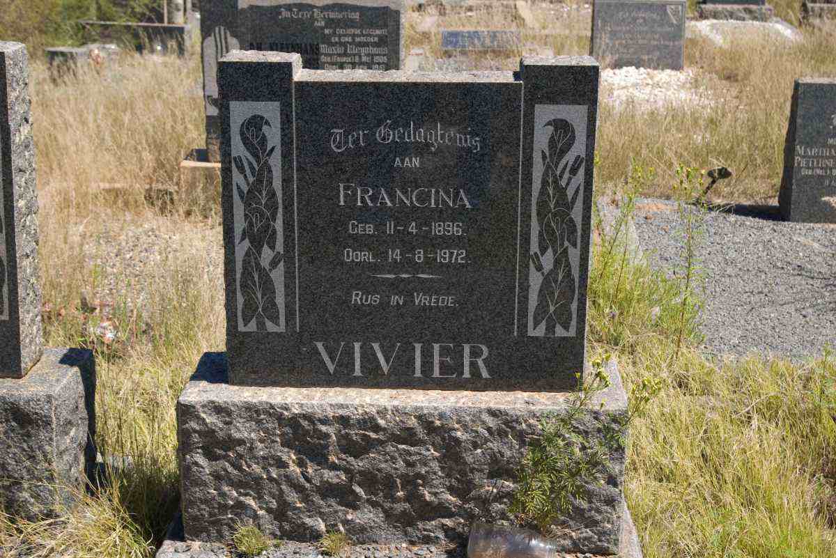 VIVIER Francina 1896-1972