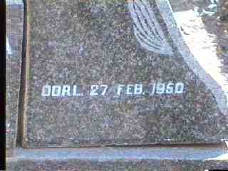 RENSBURG Anna Aletta, Janse van 1926-1950
