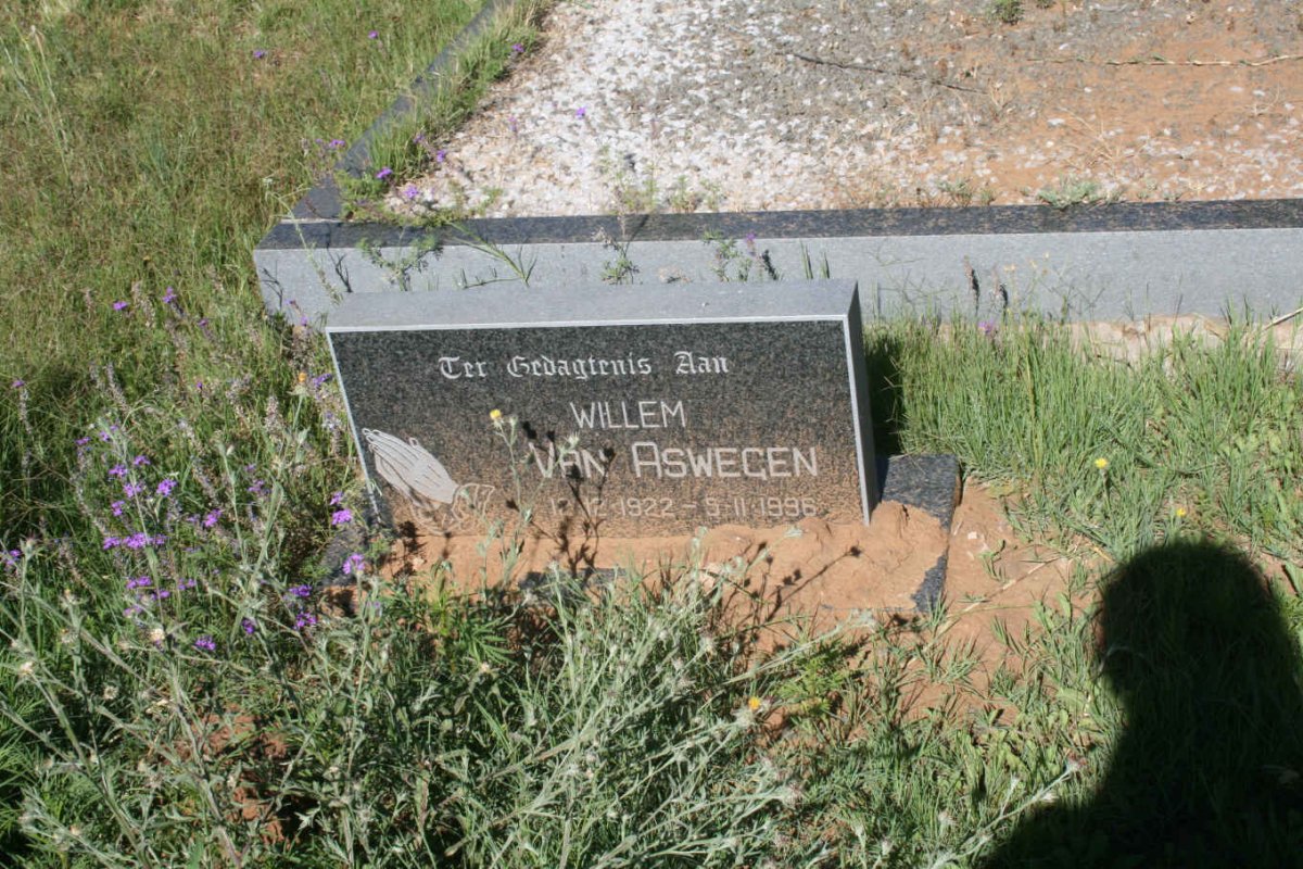 ASWEGEN Willem, van 1922-1996