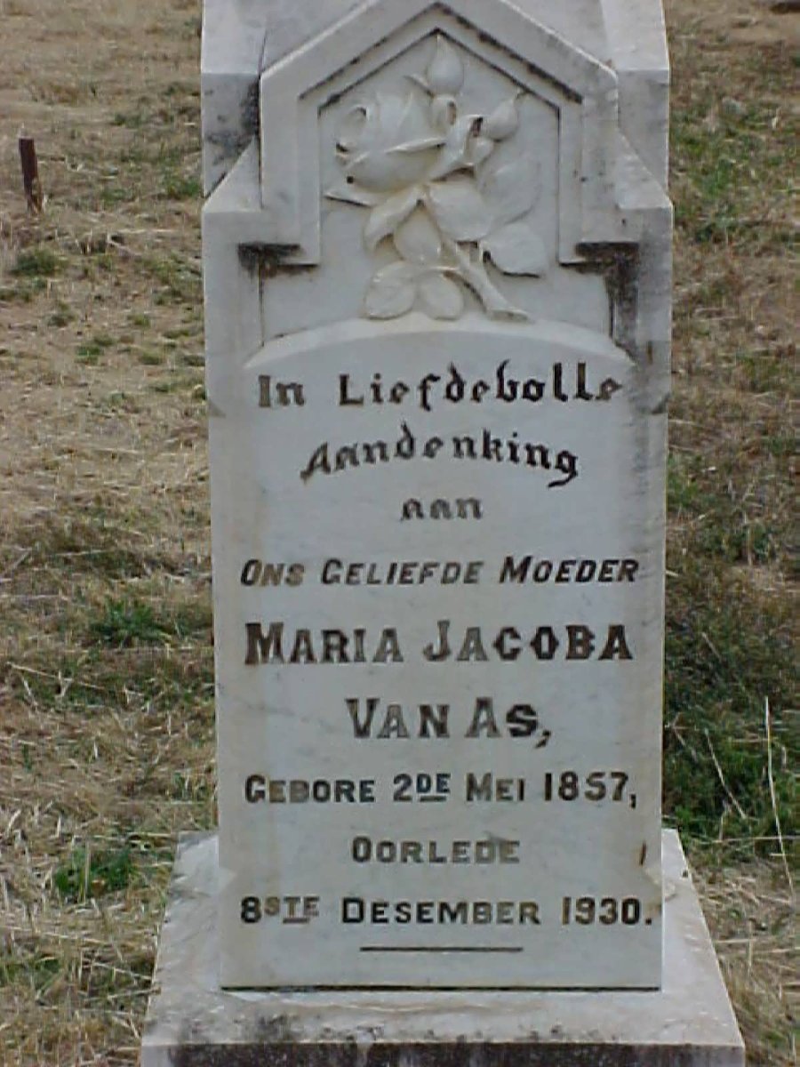 AS Maria Jacoba, van 1857-1930