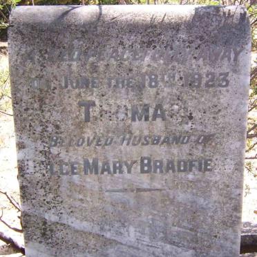 BRADFIE Thomas -1923