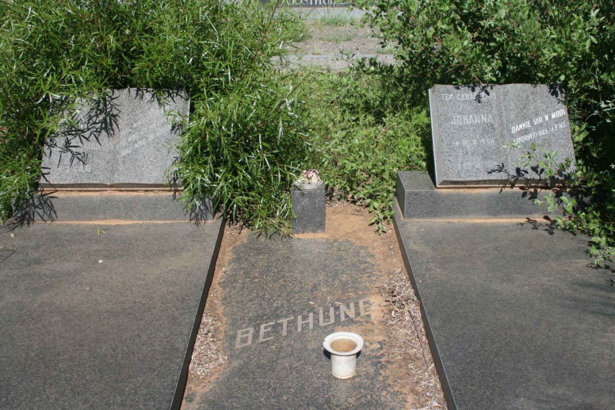 BETHUNE ??  &amp; Johanna 1898-195?