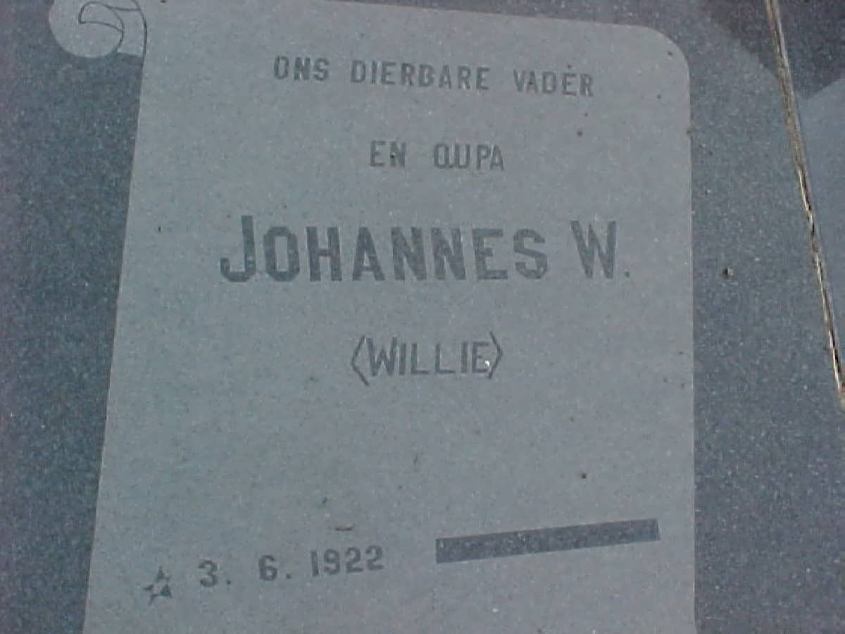 BERG Johannes W., van den 1922-