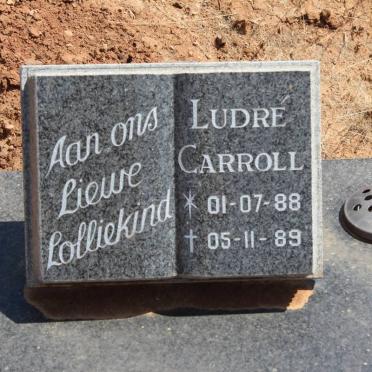 CARROLL Ludre 1988-1989