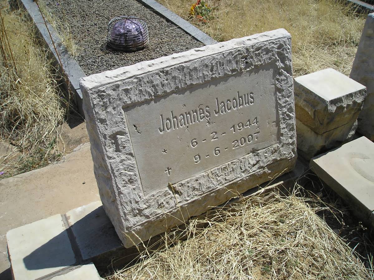 COE? Johannes Jacobus 1944-2007