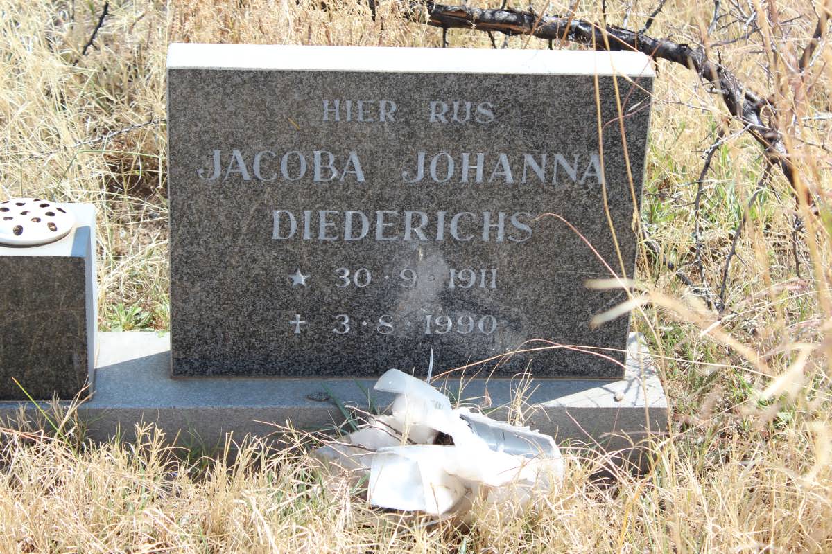 DIEDERICHS Jacoba Johanna 1911-1990