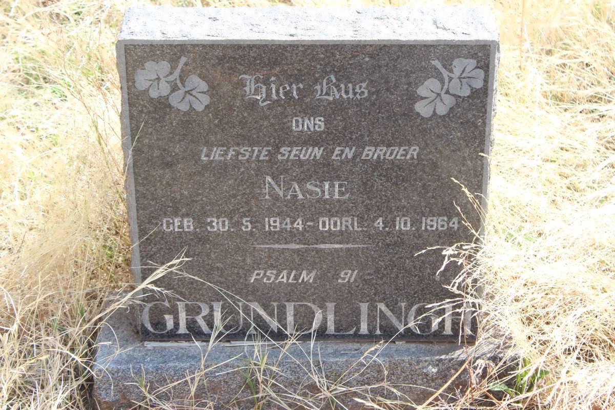 GRUNDLINGH Nasie 1944-1964