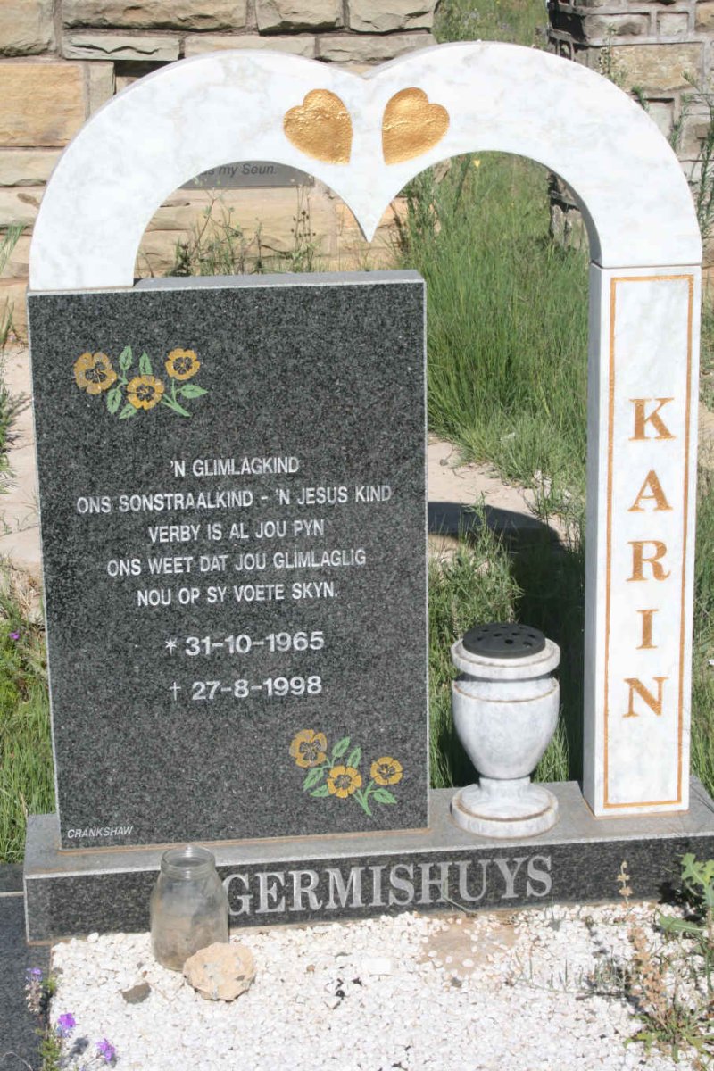 GERMISHUYS Karin 1965-1998