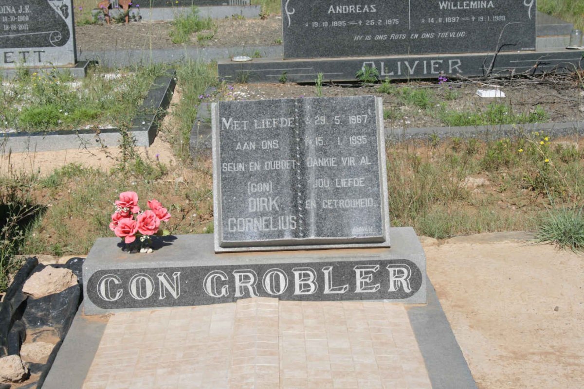 GROBLER Dirk Cornelis 1967-1995