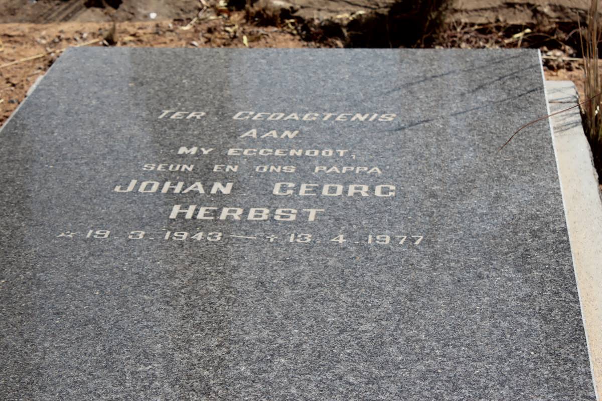 HERBST Johan Georg 1943-1977