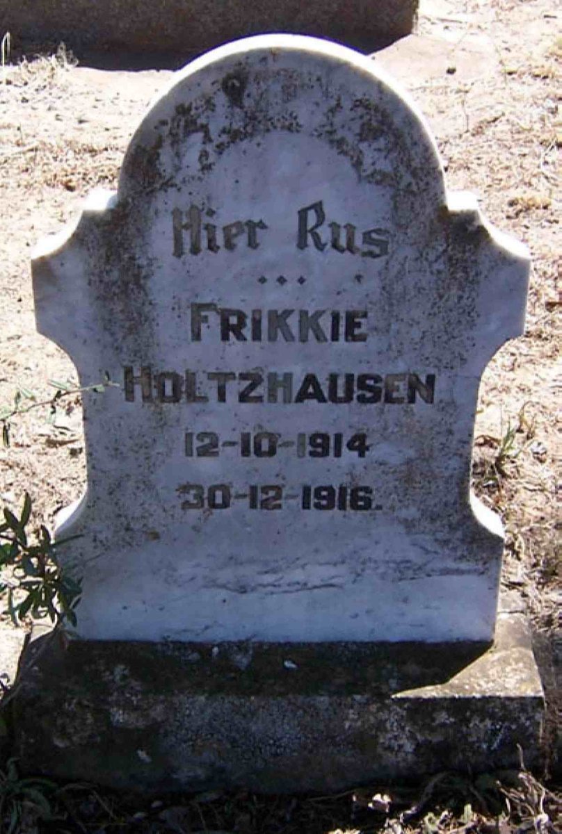 HOLTZHAUSEN Frikkie 1914-1916