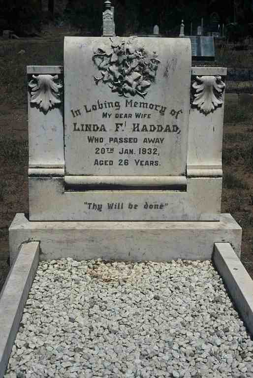 HADDAD Linda F. -1932