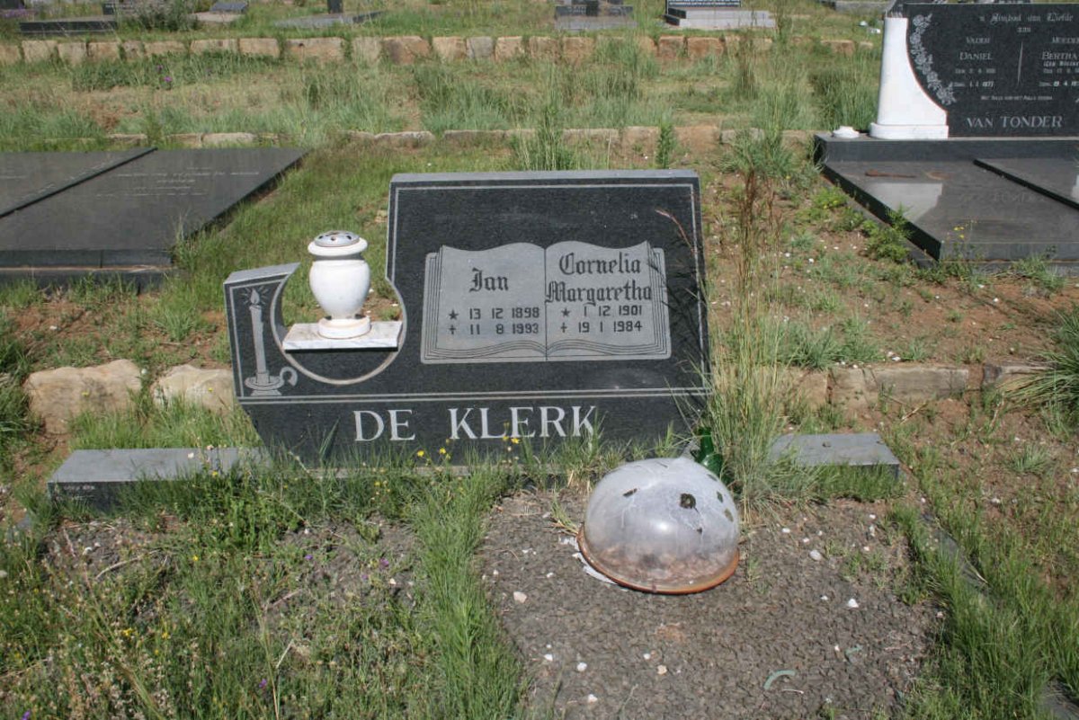 KLERK Jan, de 1898-1993 &amp; Cornelia Margaretha 1901-1984