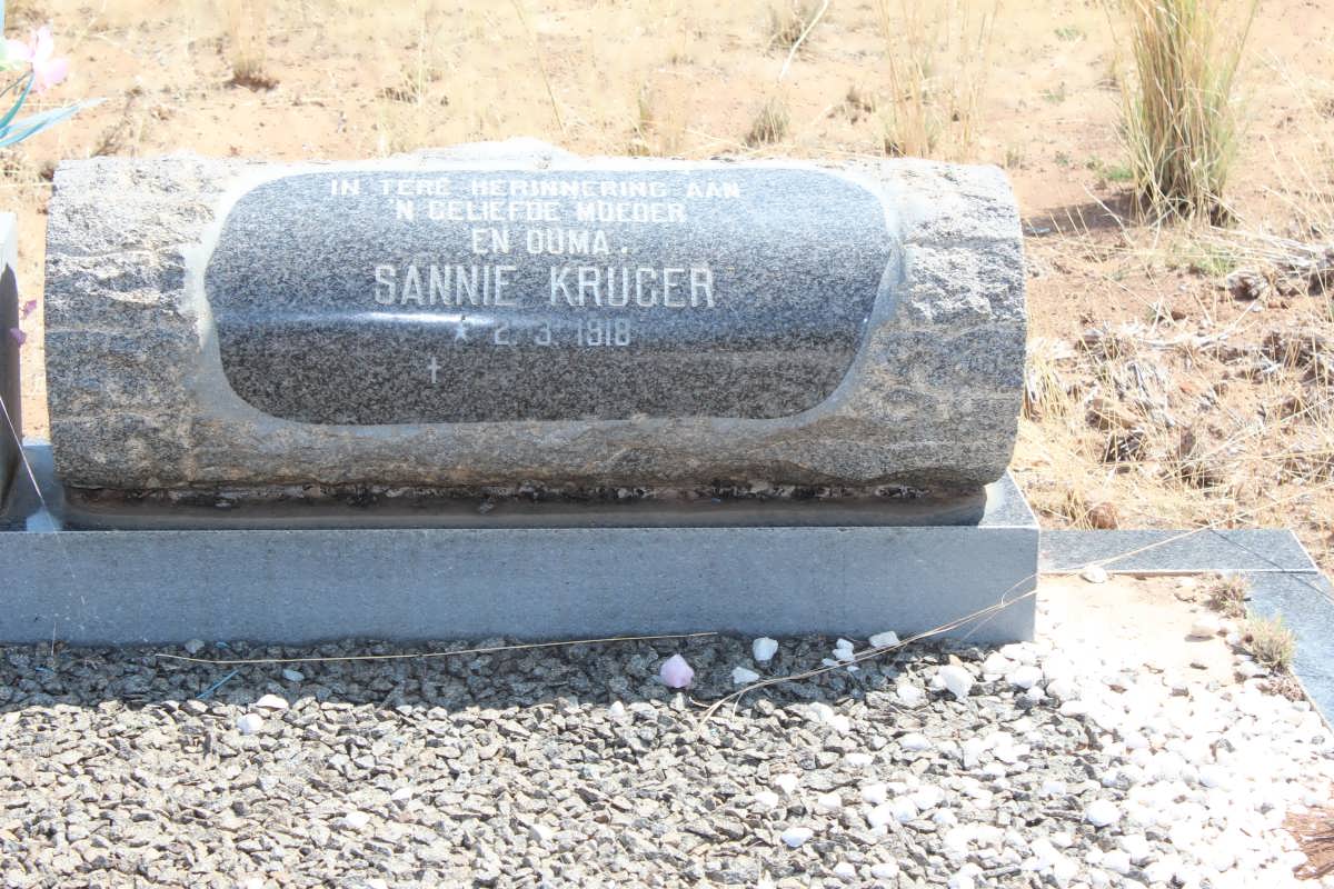 KRUGER Izak 1914-1978 &amp; Sannie 1918-