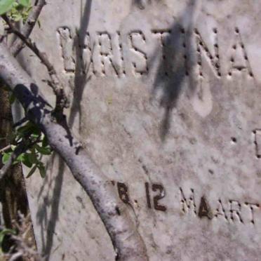 KRAUSE Christina Johanna nee BENDER 1856-1941 