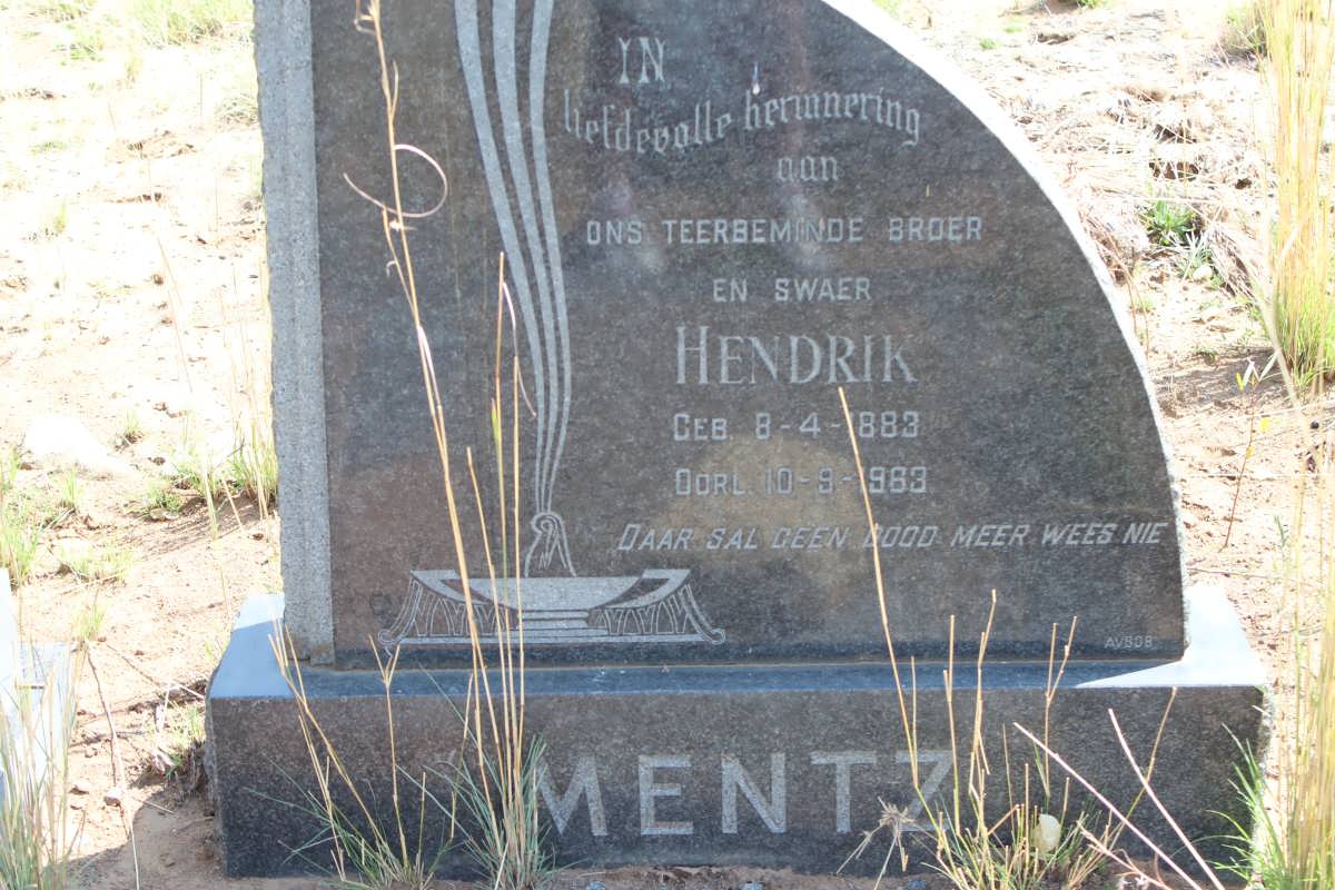 MENTZ Hendrik 1883-1963