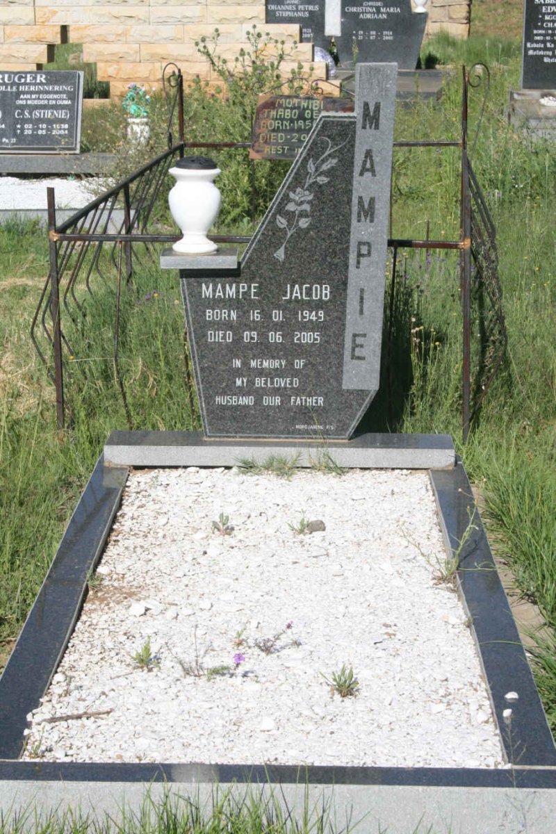 MAMPIE Mampi Jacob 1949-2005