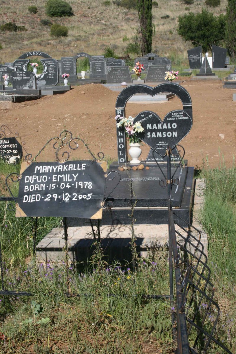 MANYAKALLE Dipuo Emily 1978-2005