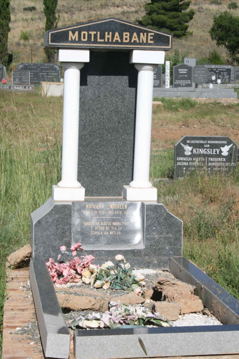 MOTHLABANE Mapaseka Maureen  1976-20??