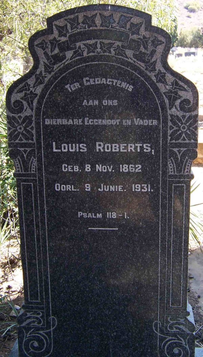 ROBERTS Louis 1862-1931