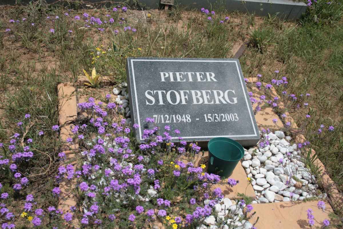 STOFBERG Pieter 1948-2003