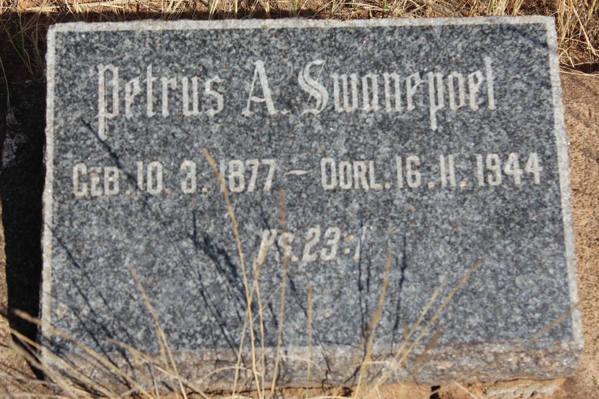 SWANEPOEL Petrus A. 1877-1944