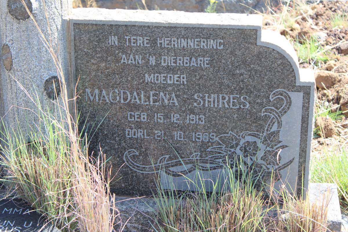 SHIRES Magdalena 1913-1989