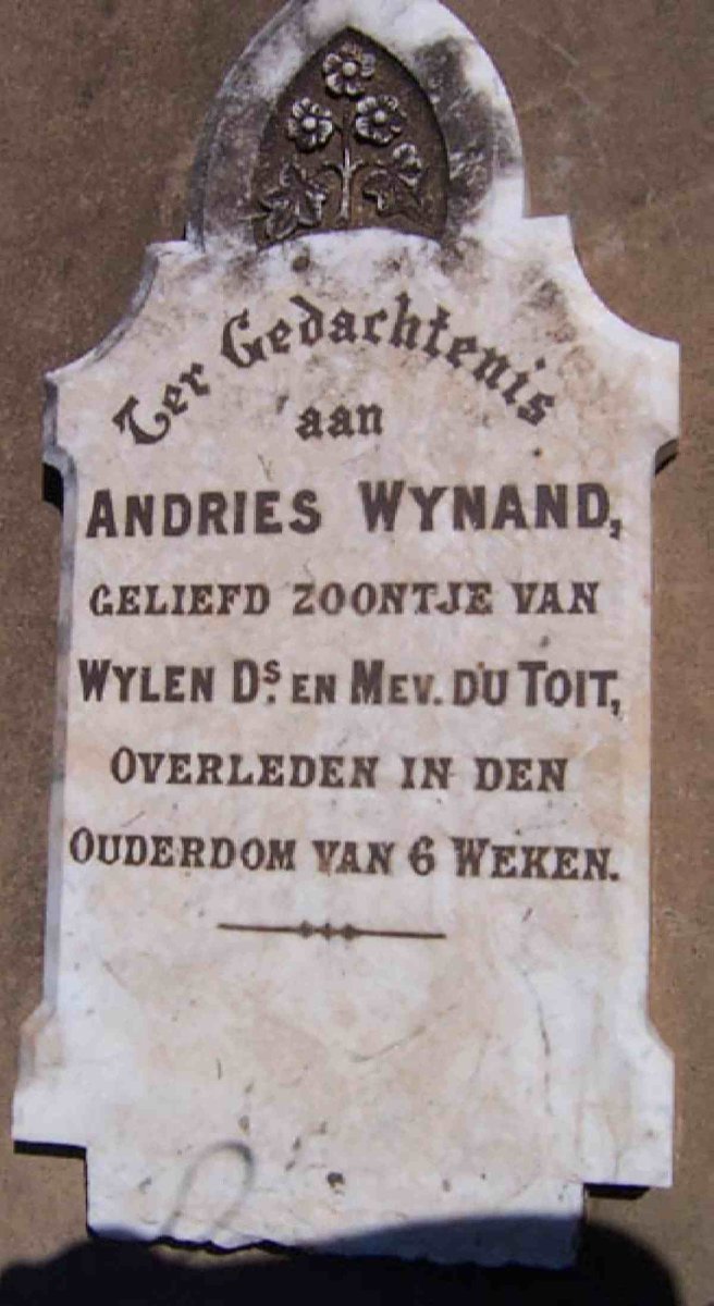 TOIT Andries Wynand, du