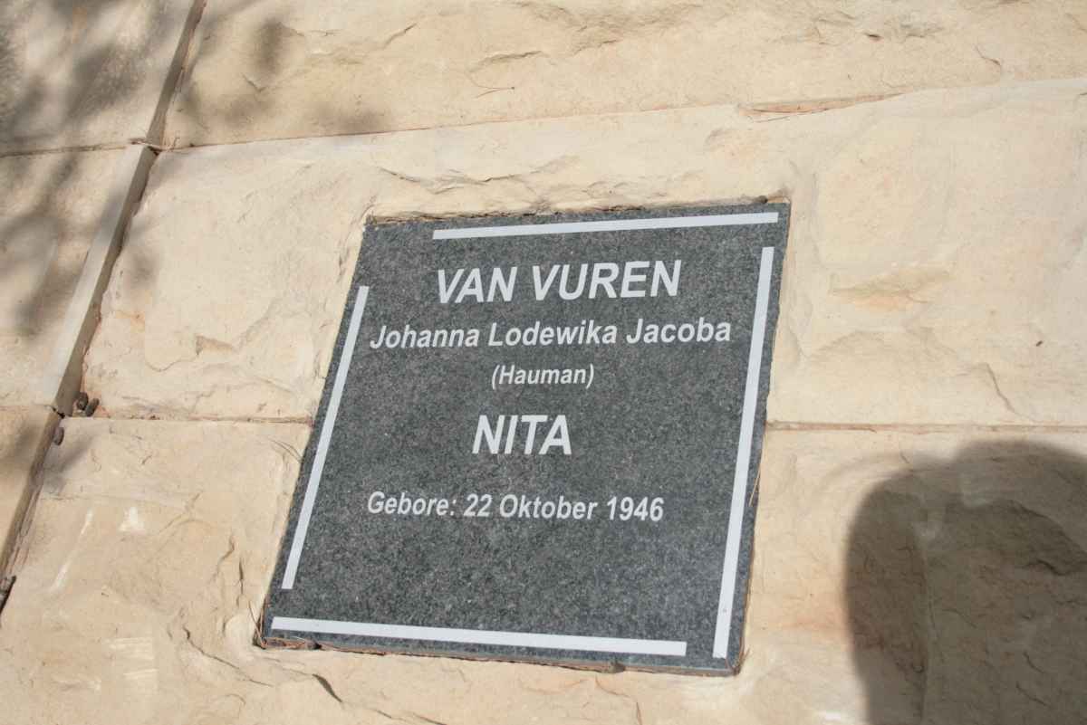 VUREN Johanna Lodewika Jacoba, van nee HAUMAN 1946-