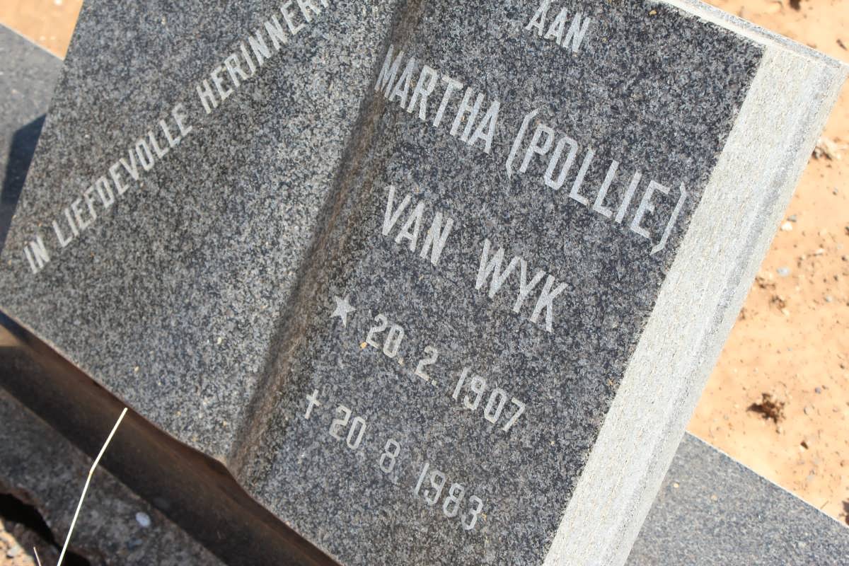 WYK Martha, van 1907-1983