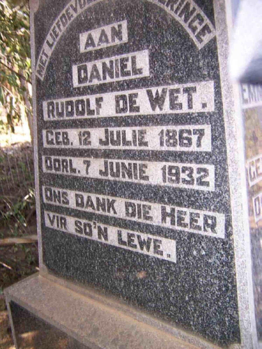 WET Rudolf, de 1867-1932