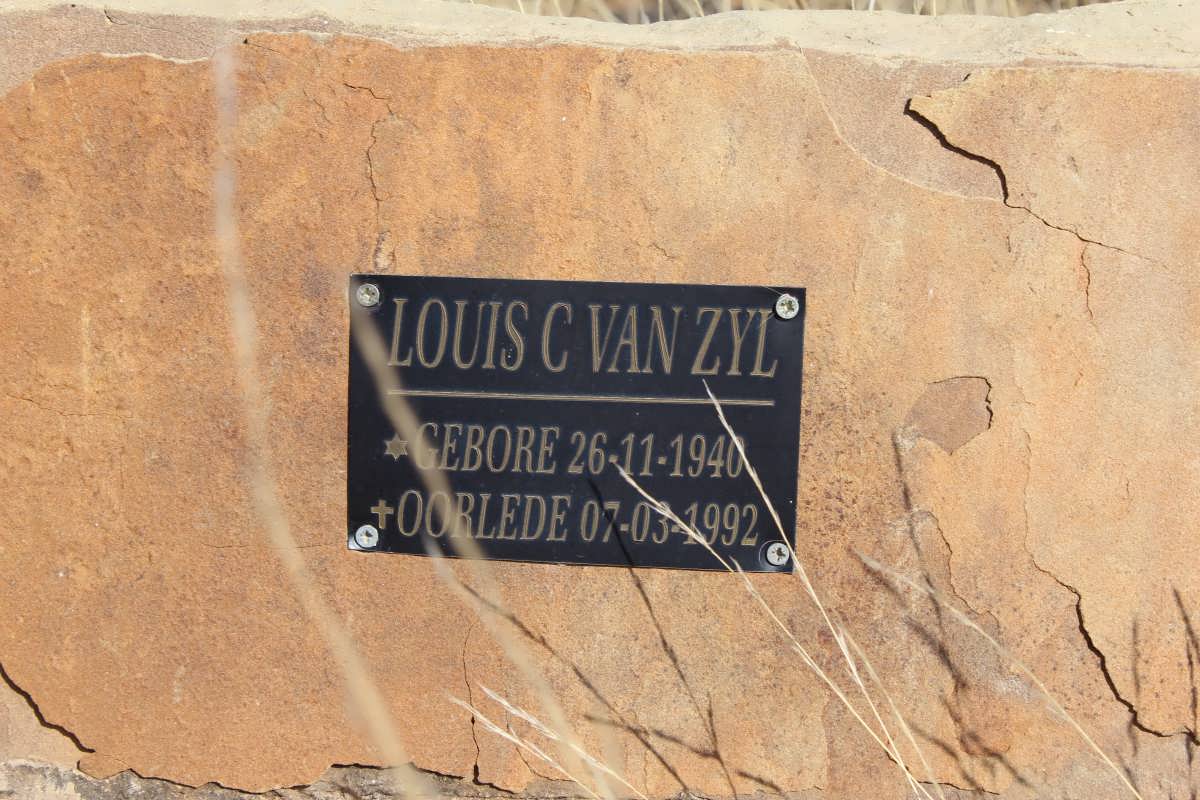 ZYL Louis C., van 1940-1992