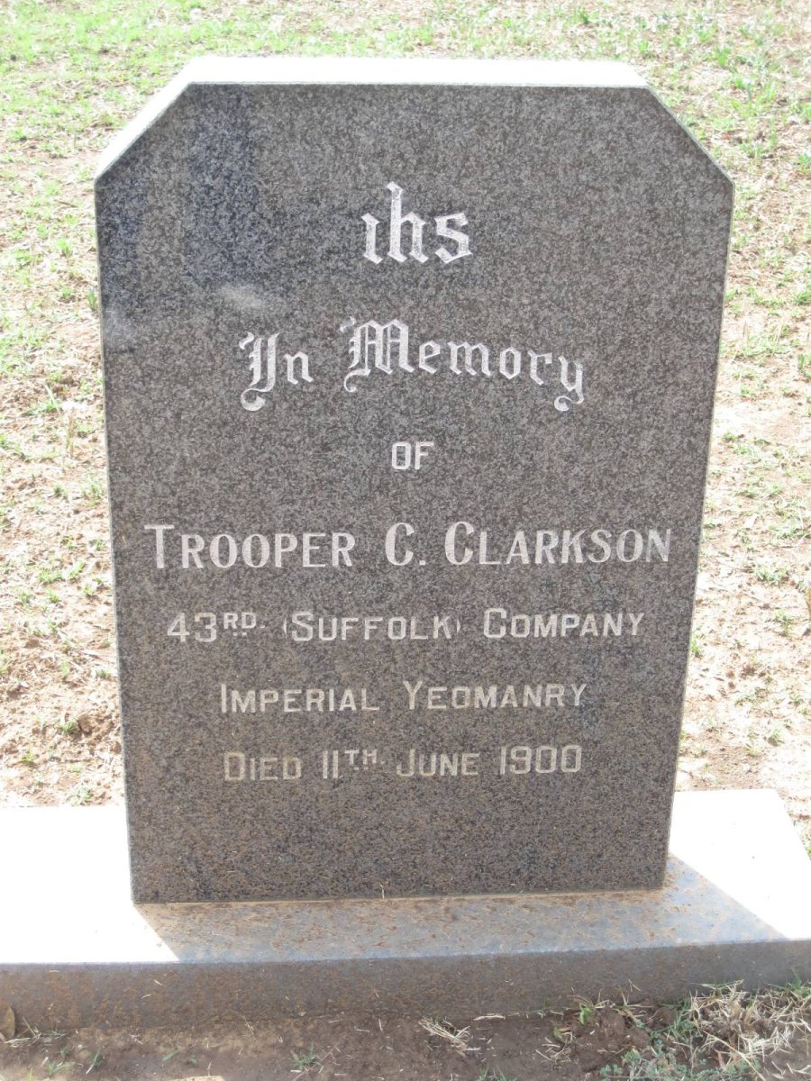 CLARKSON C. -1900