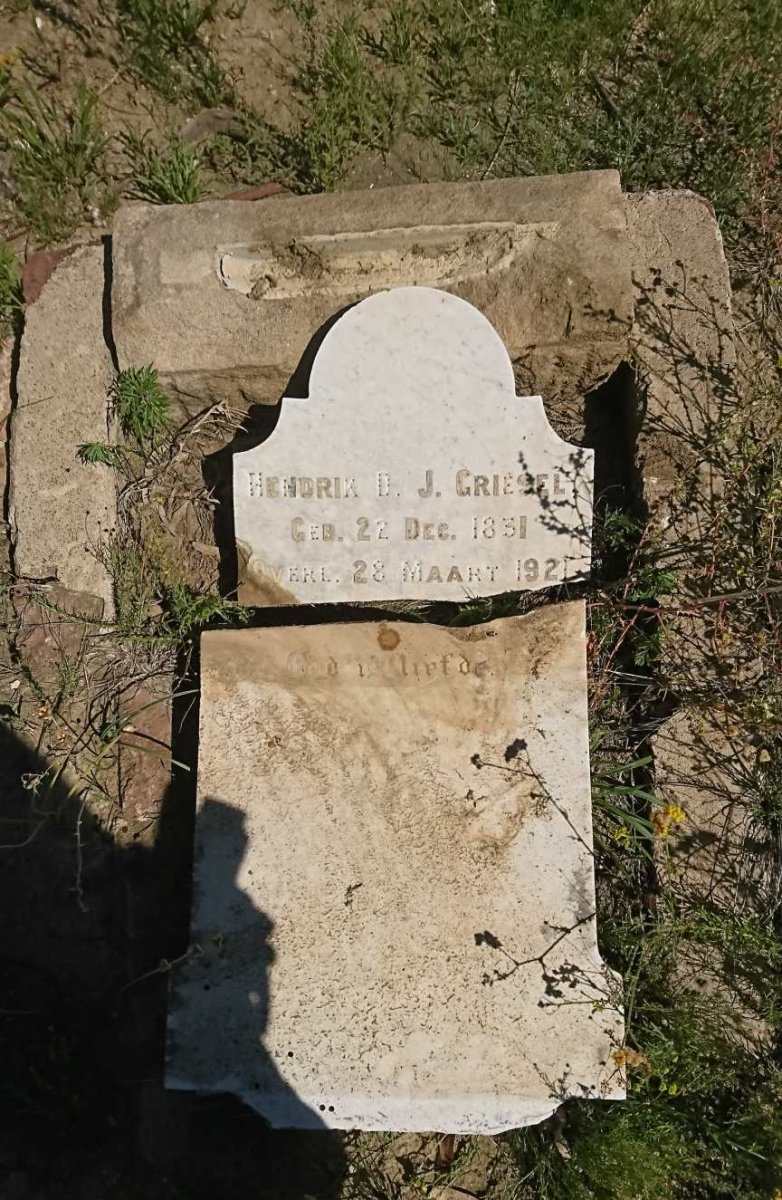 GRIESEL Hendrik D.J. 1831-1921