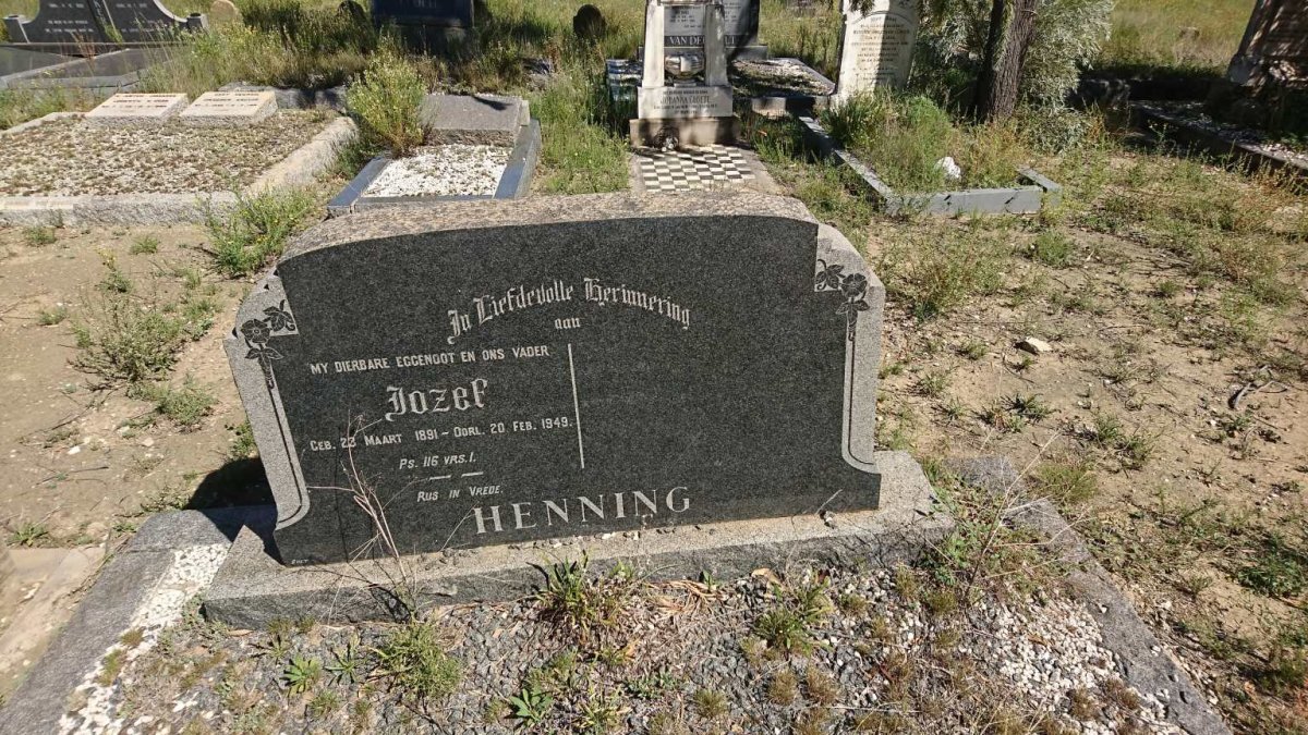 HENNING Jozef 1891-1949