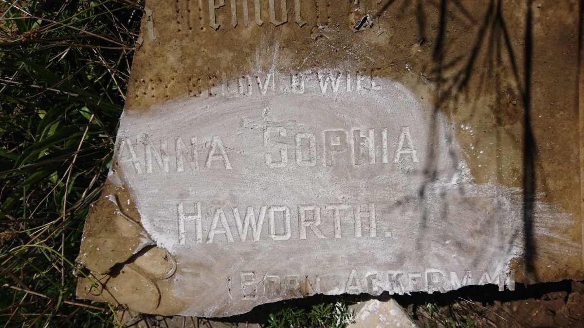 HAWORTH Anna Sophia nee ACKERMAN -1917