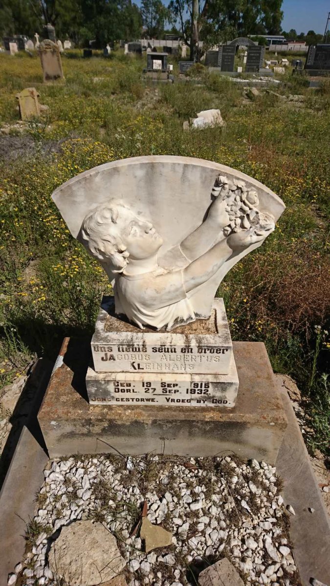 KLEINHANS Jacobus Albertus 1915-1932